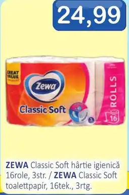 CBA Zewa classic soft hârtie igienică Ofertă