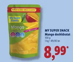 Lidl My Super Snacks Mango Ofertă