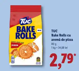 Lidl Tuc bake rolls cu aromă de pizza Ofertă