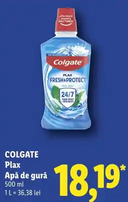 Lidl Colgate Plax Apă de gură Ofertă