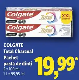 Lidl Colgate total charcoal Ofertă