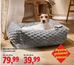 Lidl Max & Mila's World Culcuș pentru câini Ofertă