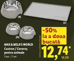 Lidl Max & Mila's World Castron / Covoraș pentru animale Ofertă