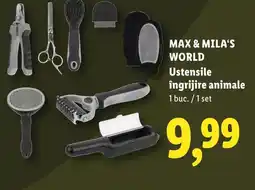 Lidl Max & Mila's World Ustensile îngrijire animale Ofertă