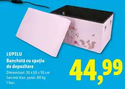 Lidl Lupilu banchetă cu spațiu de depozitare Ofertă