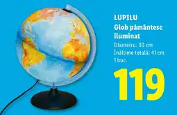 Lidl Lupilu glob pamantesc iluminat Ofertă