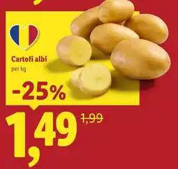Lidl Cartofi albi Ofertă