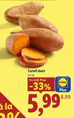 Lidl Lidl cartofi dulci Ofertă
