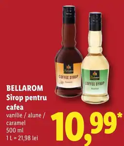 Lidl Bellarom sirop pentru cafea Ofertă