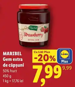 Lidl Maribel gem extra de căpșuni Ofertă