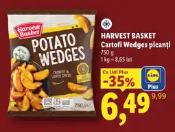 Lidl Harvest Basket Potato Wedges Ofertă