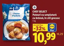 Lidl Chef Select Cheese Pockets Ofertă