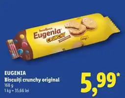 Lidl Eugenia biscuiti crunchy original Ofertă