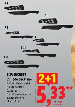 Lidl Silvercrest cuțit de bucătărie Ofertă