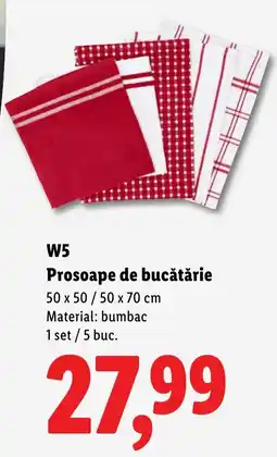 Lidl W5 Prosoape de bucătărie Ofertă
