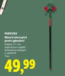 Lidl Parkside Mătură telescopică pentru jgheaburi Ofertă