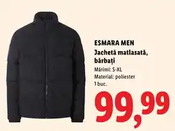 Lidl Esmara men jachetă matlasată, bărbați Ofertă