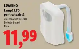 Lidl Livarno lampă led pentru toaletă Ofertă