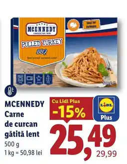 Lidl Mcennedy carne de curcan gătită lent Ofertă