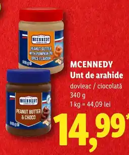 Lidl Mcennedy unt de arahide Ofertă