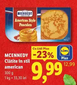 Lidl Mcennedy clătite în stil american Ofertă