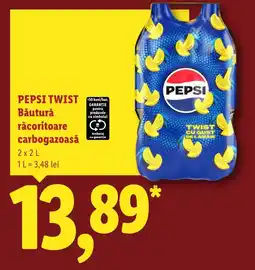 Lidl Pepsi twist Ofertă