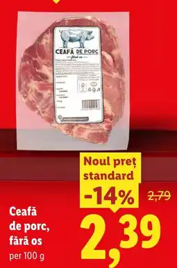 Lidl Ceață de porc, fără os Ofertă