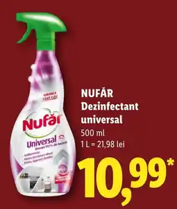 Lidl Nufăr Dezinfecțant Universal Ofertă