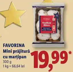 Lidl Favorina mini prăjitură cu marțipan Ofertă