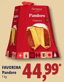 Lidl Favorina pandoro Ofertă