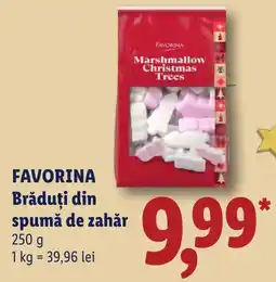 Lidl Favorina brăduți din spumă de zahăr Ofertă