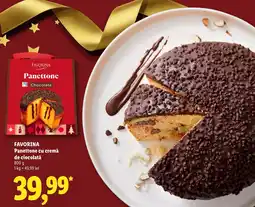 Lidl Favorina panettone cu cremă de ciocolată Ofertă