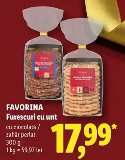 Lidl Favorina furescari cu unt Ofertă