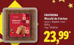 Lidl favorina biscuiti de craciun Ofertă