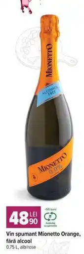 Carrefour Vin spumant Mionetto Orange, fără alcool Ofertă