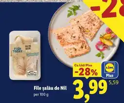 Lidl File Șalău de Nil Ofertă