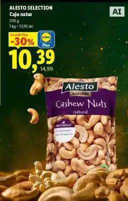 Lidl Alesto Selection Caju natur Ofertă
