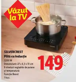 Lidl Silvercrest Plită cu inducție Ofertă