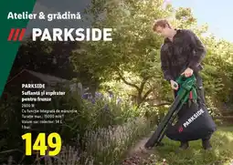 Lidl PARKSIDE Suflantă și aspirator pentru frunze Ofertă