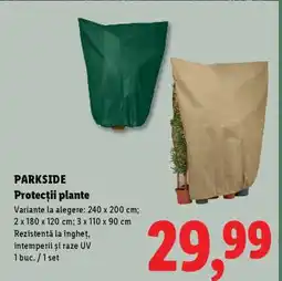Lidl PARKSIDE Protecții plante Ofertă