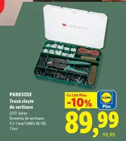 Lidl PARKSIDE Trusă clește de sertizare Ofertă