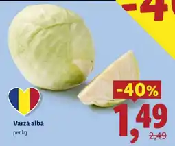 Lidl Varză albă Ofertă