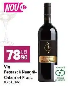 Carrefour Vin Fetească Neagră-Cabernet Franc Ofertă
