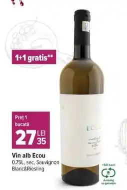 Carrefour Vin alb Ecou Ofertă