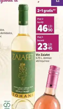 Carrefour Vin Zaiafet Ofertă