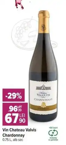 Carrefour Vin Chateau Valvis Chardonnay Ofertă