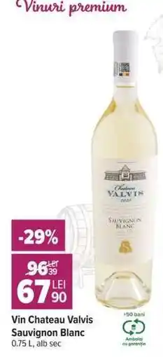 Carrefour Vin Chateau Valvis Sauvignon Blanc Ofertă
