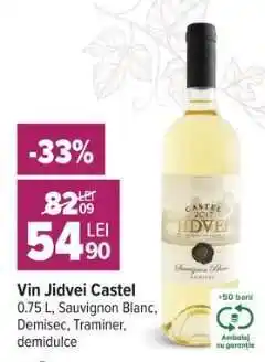 Carrefour Vin Jidvei Castel Ofertă