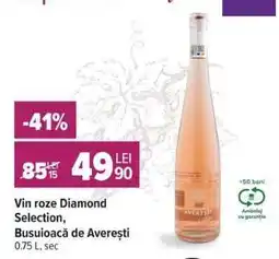 Carrefour Vin roze Diamond Selection, Busuioacă de Averești Ofertă
