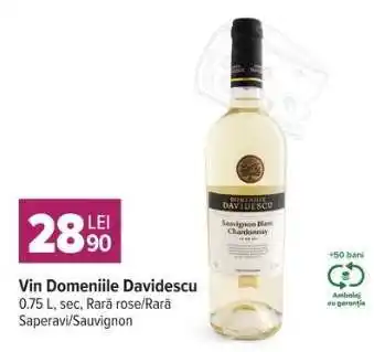 Carrefour Vin Domeniile Davidescu Ofertă
